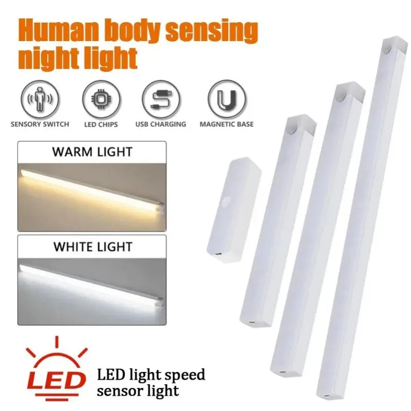 Rechargeable Motion Sensor LED Night Light - USB Type-C